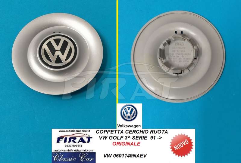 COPPA CERCHIO RUOTA VW GOLF 3^ 91-98 (0601149NAEV)